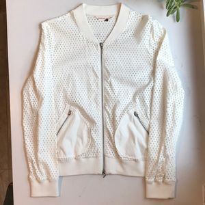 Rebecca Taylor Mesh Track Jacket